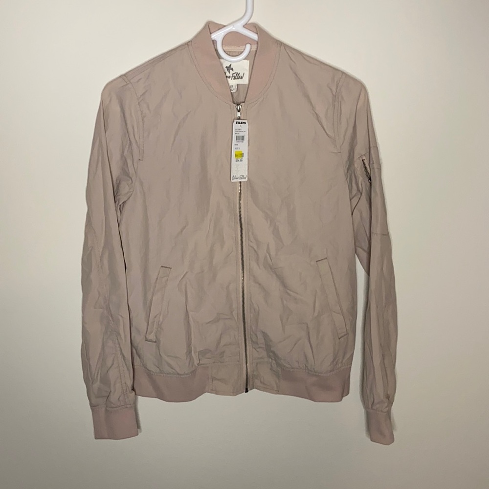 Mauve Bomber Jacket